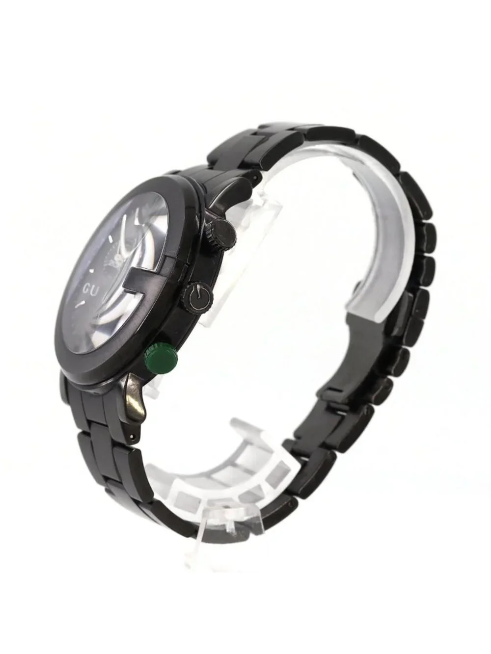 Gucci Chrono Pvd SS Quartz Watch